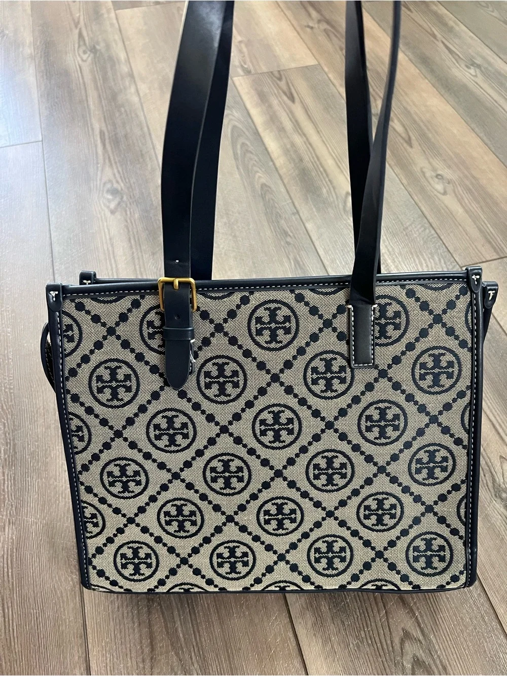 Tory Burch T Monogram Jacquard Tote